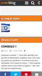 Mobile Screenshot of israel777.over-blog.com