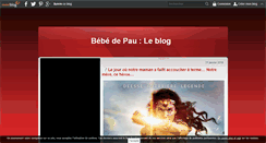 Desktop Screenshot of bebedepau.over-blog.com