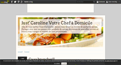 Desktop Screenshot of just.caroline.over-blog.com