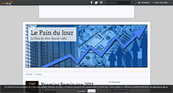 Desktop Screenshot of lepaindujour.over-blog.com