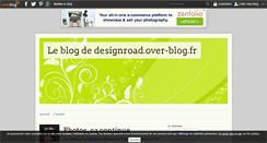 Desktop Screenshot of designroad.over-blog.fr
