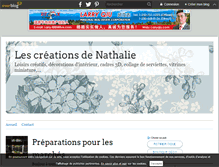 Tablet Screenshot of nathalie.creations.over-blog.com