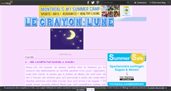 Desktop Screenshot of lecrayon-lune.over-blog.fr