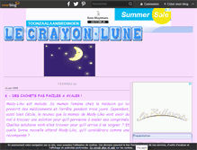 Tablet Screenshot of lecrayon-lune.over-blog.fr