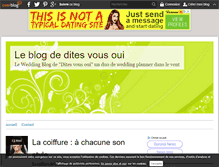 Tablet Screenshot of ditesvousoui.over-blog.com