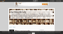 Desktop Screenshot of lily-mai.over-blog.com