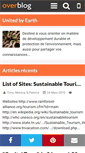 Mobile Screenshot of colloque-environnement.over-blog.com