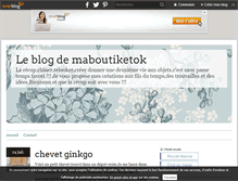 Tablet Screenshot of maboutiketok.over-blog.com