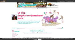 Desktop Screenshot of lesgourmandinesdanne-laure.over-blog.com