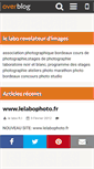 Mobile Screenshot of lelaborevelateurdimages.over-blog.com