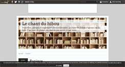 Desktop Screenshot of hibou.over-blog.com