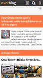Mobile Screenshot of ganacheshop.over-blog.com