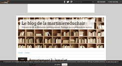 Desktop Screenshot of martiniereduchair.over-blog.fr