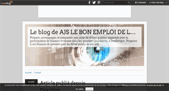 Desktop Screenshot of paroledefemmes.over-blog.fr