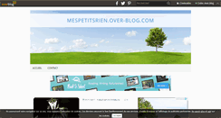 Desktop Screenshot of mespetitsrien.over-blog.com