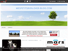 Tablet Screenshot of mespetitsrien.over-blog.com