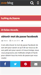 Mobile Screenshot of pirater-facebook.over-blog.com