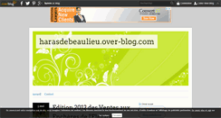 Desktop Screenshot of harasdebeaulieu.over-blog.com