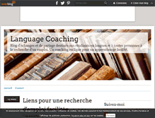 Tablet Screenshot of languagecoaching.over-blog.com