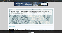 Desktop Screenshot of eau-feu.over-blog.com