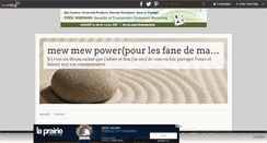 Desktop Screenshot of mew-mew-power.over-blog.fr