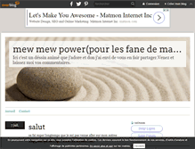 Tablet Screenshot of mew-mew-power.over-blog.fr