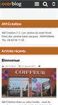 Mobile Screenshot of amcreation.over-blog.com