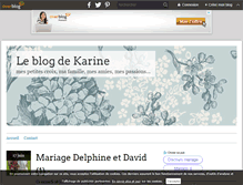 Tablet Screenshot of lescroixdekarine.over-blog.com