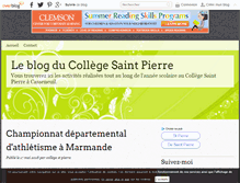 Tablet Screenshot of collegestpierre.over-blog.com
