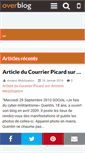 Mobile Screenshot of amiens-mob.over-blog.com
