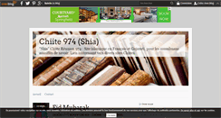 Desktop Screenshot of chiite974.over-blog.fr