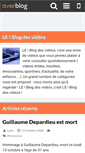 Mobile Screenshot of leblogdesvideos.over-blog.fr