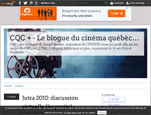 Tablet Screenshot of cinemaquebecois.over-blog.com