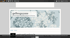 Desktop Screenshot of geffenguyane.over-blog.com