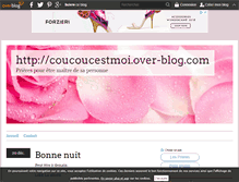 Tablet Screenshot of coucoucestmoi.over-blog.com