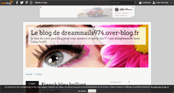 Desktop Screenshot of dreamnails974.over-blog.fr
