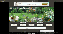 Desktop Screenshot of le-temps-des-fleurs.over-blog.com