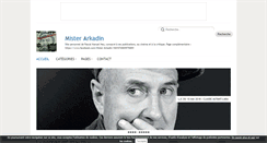 Desktop Screenshot of mister-arkadin.over-blog.fr