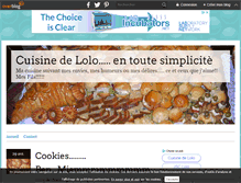 Tablet Screenshot of lacuisinede.lolo.over-blog.fr