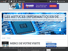 Tablet Screenshot of informatiquepourdebutant.over-blog.com