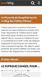 Mobile Screenshot of le-myosotis-dauphine-savoie.over-blog.com