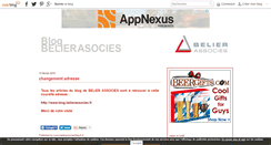 Desktop Screenshot of belierassociesblog-fr.over-blog.com