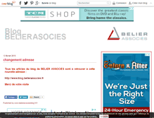 Tablet Screenshot of belierassociesblog-fr.over-blog.com