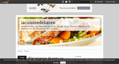 Desktop Screenshot of lacuisinedekaren.over-blog.fr