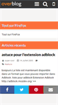 Mobile Screenshot of firefox.over-blog.com