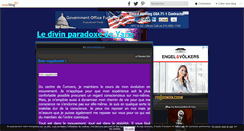 Desktop Screenshot of ledivinparadoxe.over-blog.com