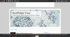 Desktop Screenshot of golfpokertour.over-blog.com