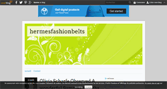 Desktop Screenshot of hermesfashionbelts.over-blog.com