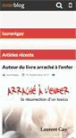 Mobile Screenshot of laurentgay.over-blog.com