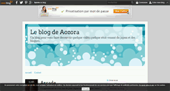 Desktop Screenshot of aozora.over-blog.com
